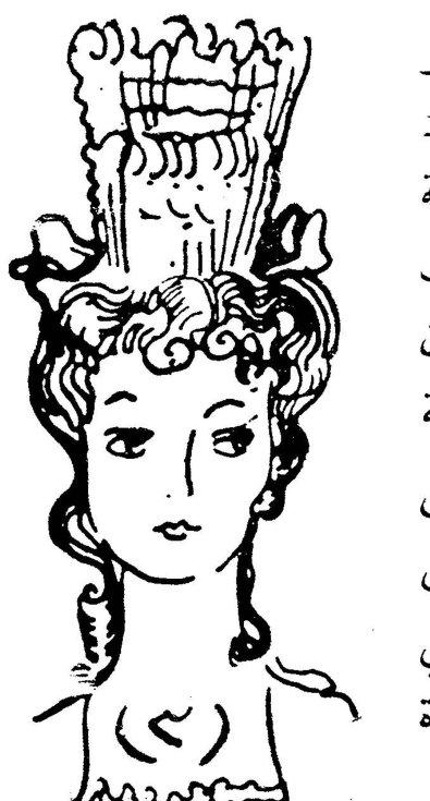 رسم تسريحة الشعر رقم ٣