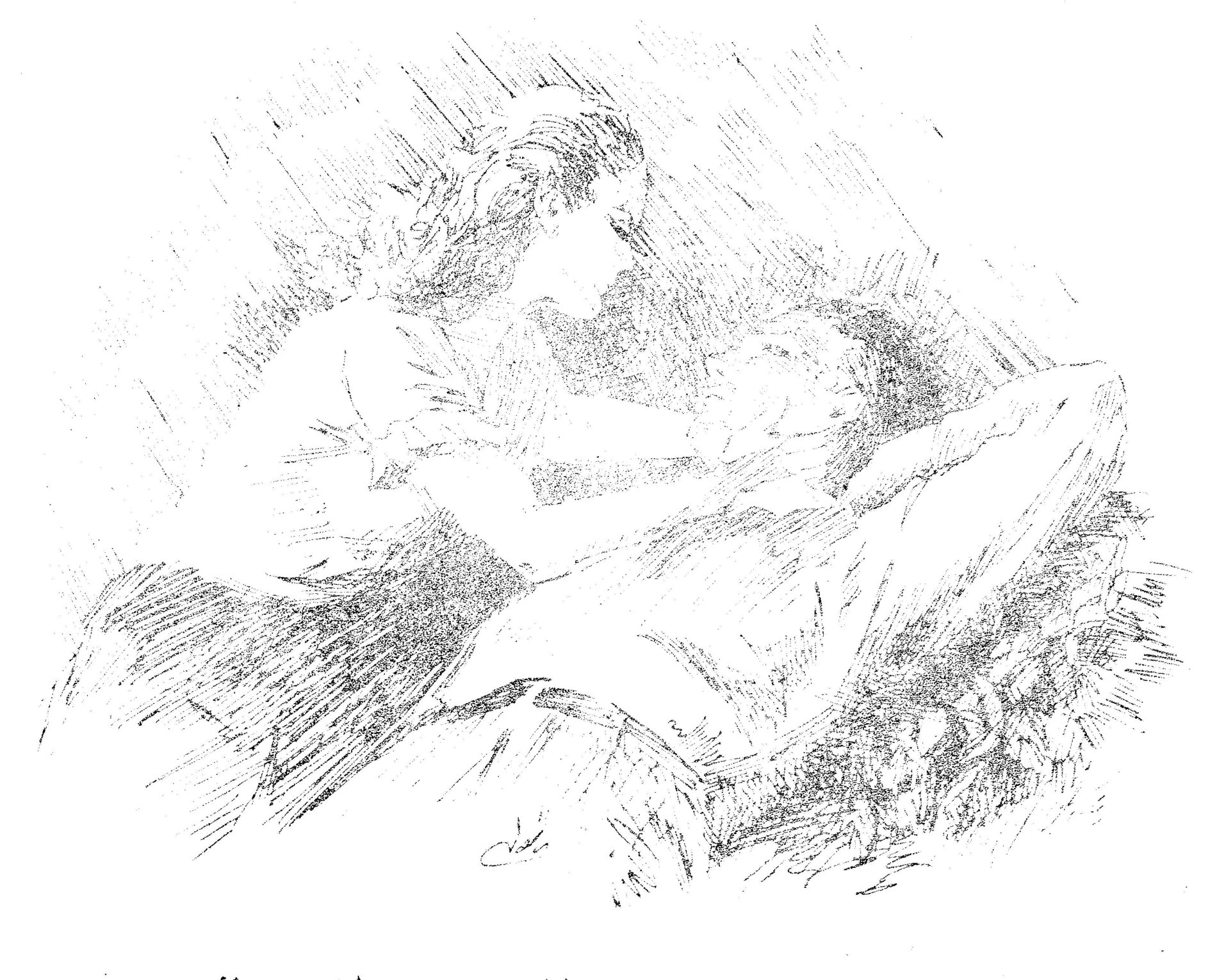 رسم توضيحي لامرأة ورجل