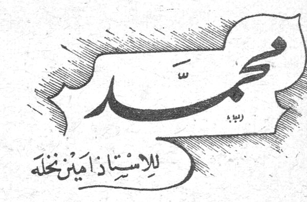 محمد للاستاذ أمين نخلة
