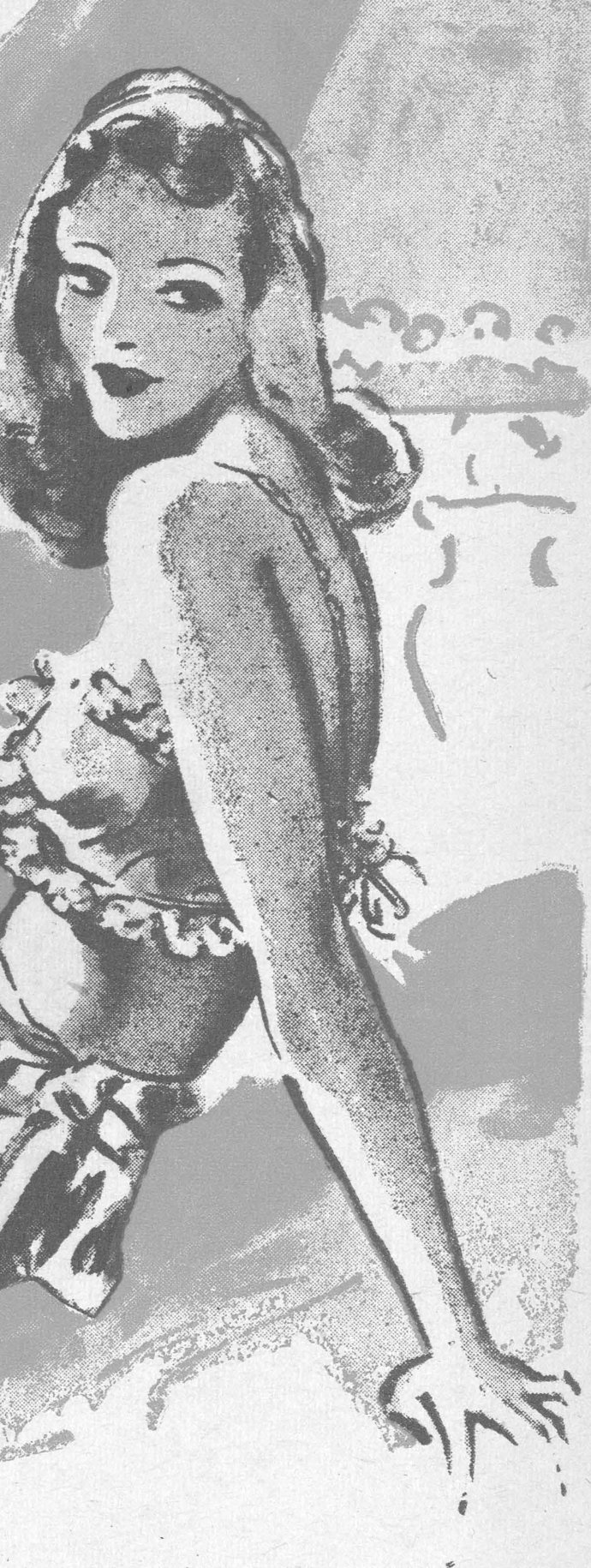 رسم لامرأة جالسة