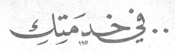 في خدمتك
