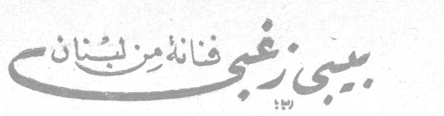 بيبي زغبي فنانة من لبنان