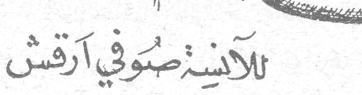 الآنسة صوفي أرقش