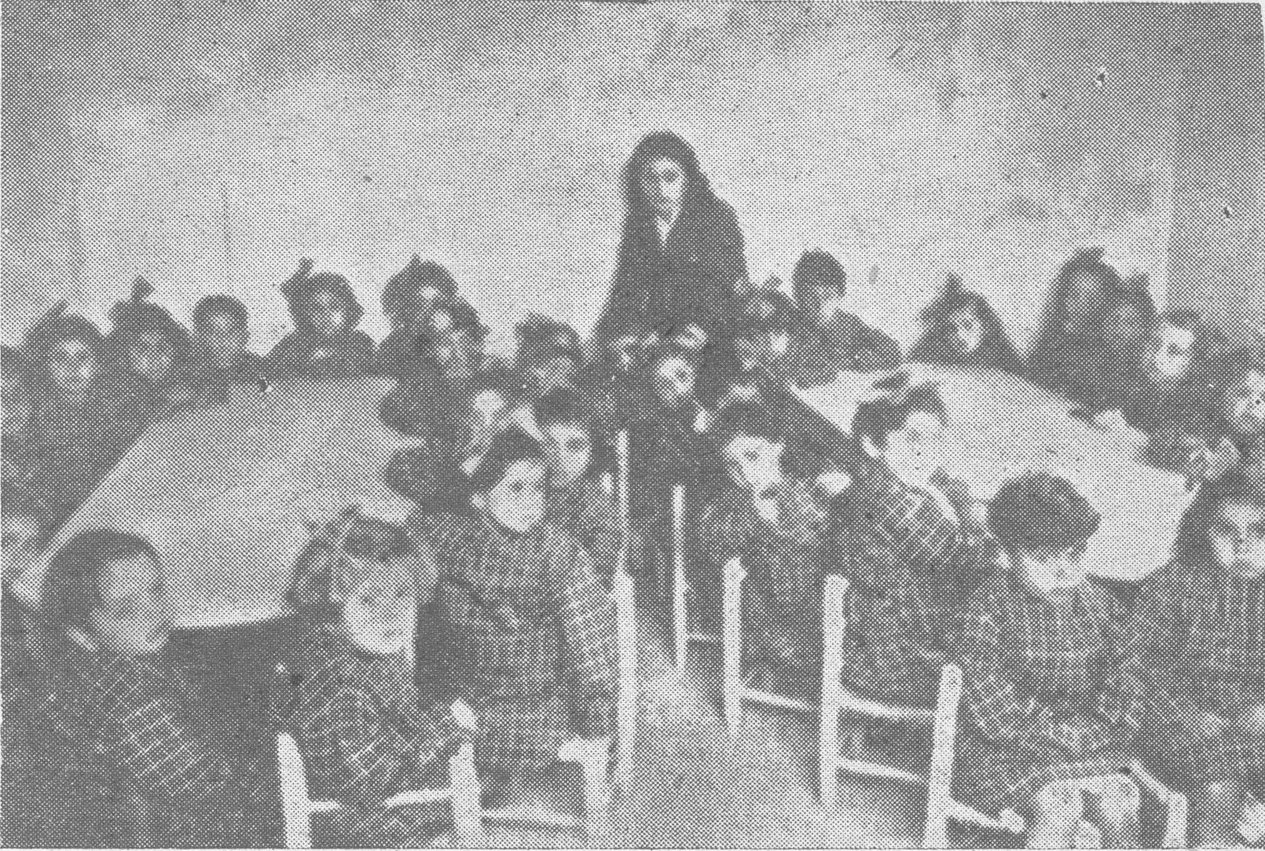 Children in the classroom