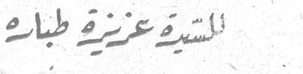 السيدة عزيزة طباع