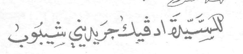 السيده ادفيك جريديني شيبوب