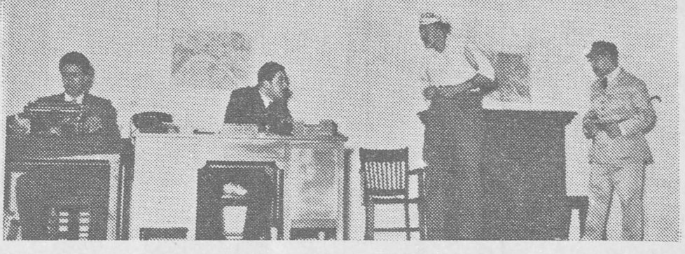 مشهد مسرحي
