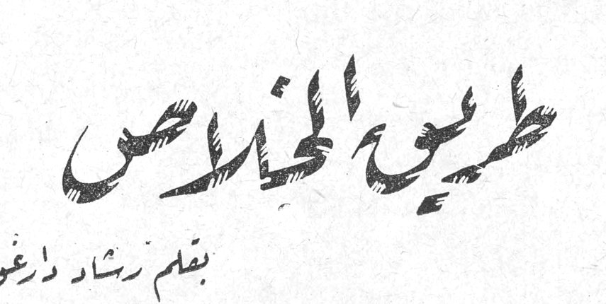 ينبوع الخلاص بقلم رشاد درغوث