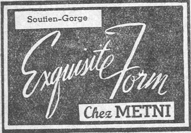 Soutien-Gorge Exquisite Form Chez METNI