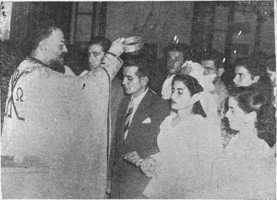 صورة زفاف السيد ايلي يوسف موجي والآنسة ديده يوسف شكرالله