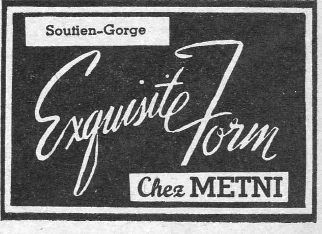 Soutien-Gorge Exquisite Form Chez METNI