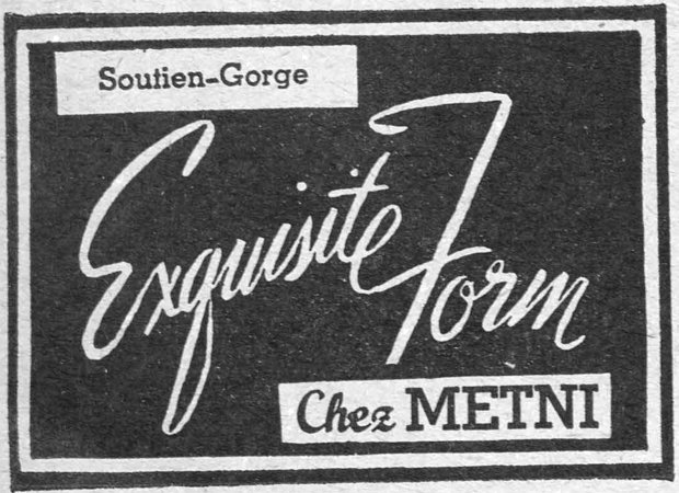Soutien-Gorge Exquisite Form Chez METNI