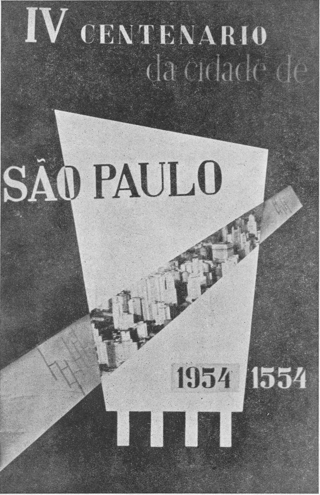 IV CENTENARIO da cidade de SÃO PAULO 1954 1554