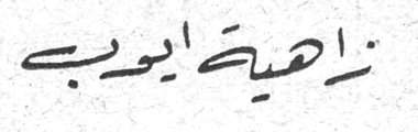 زاهية ايوب