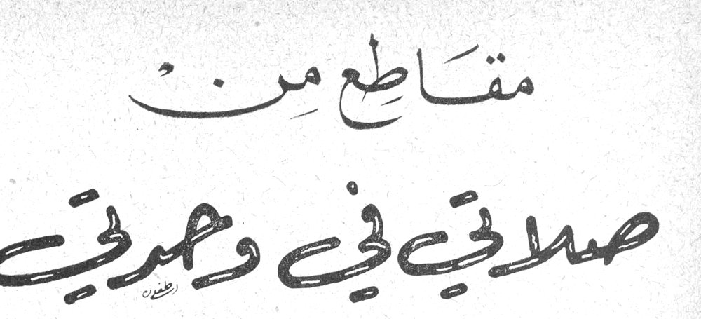 مقاطع من صلاتي في وحدتي