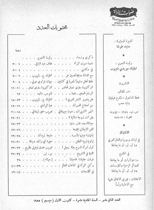 Cover of issue 12, December 1955