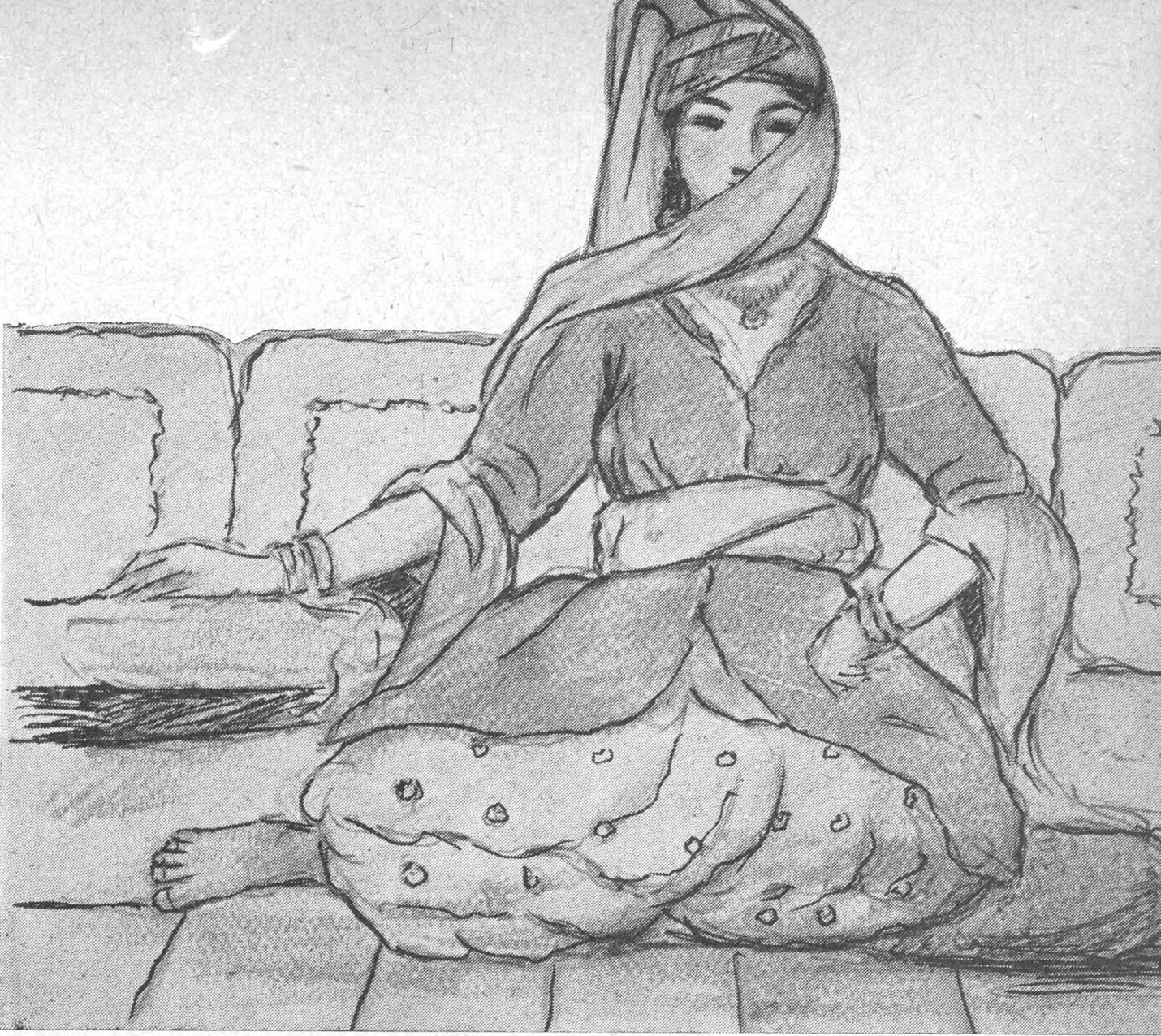 صورة الأميرة حبوس أرسلان في شبابها