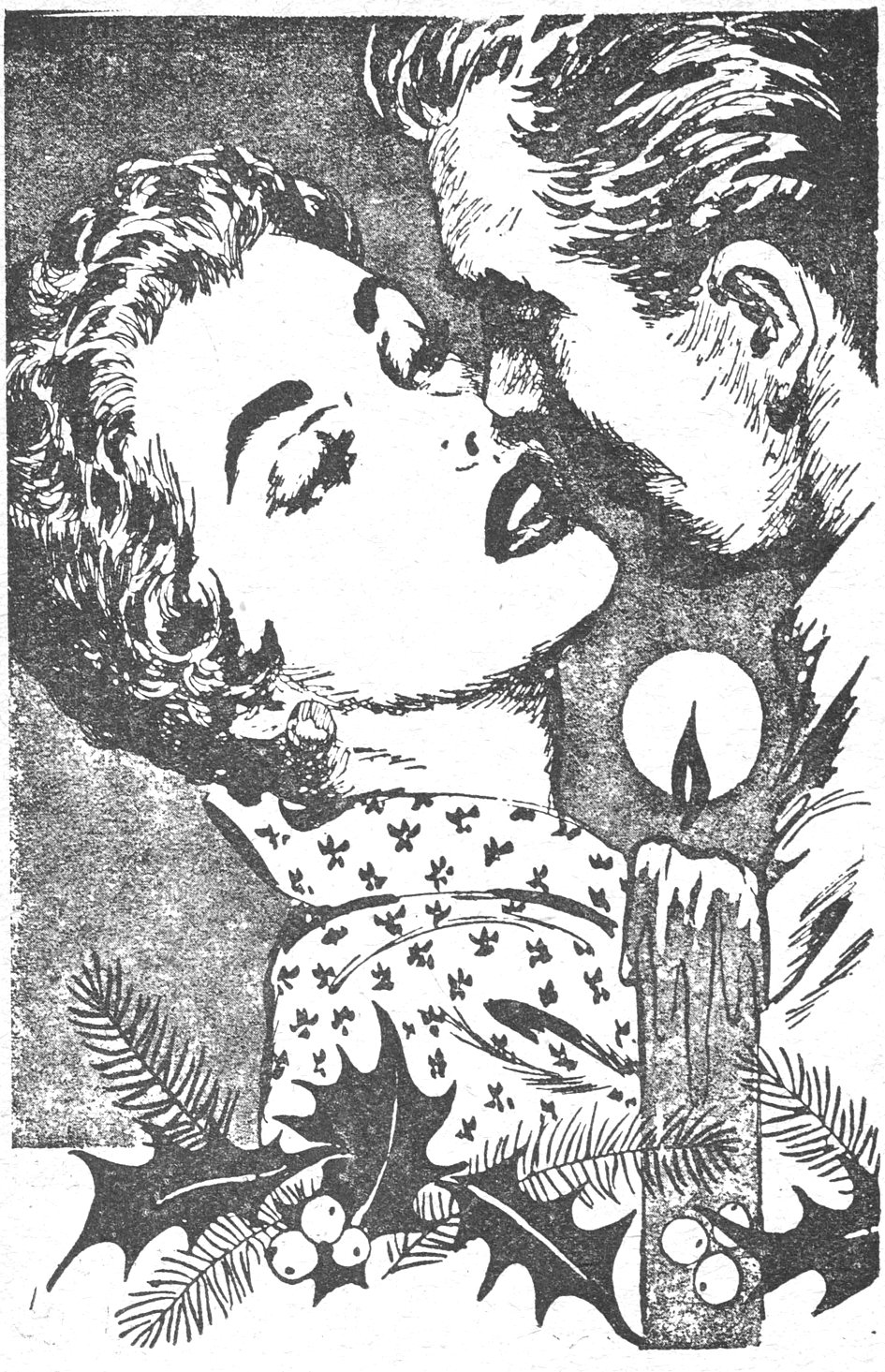 رسم توضيحي لرجل وامرأة من حكايات هوفمان