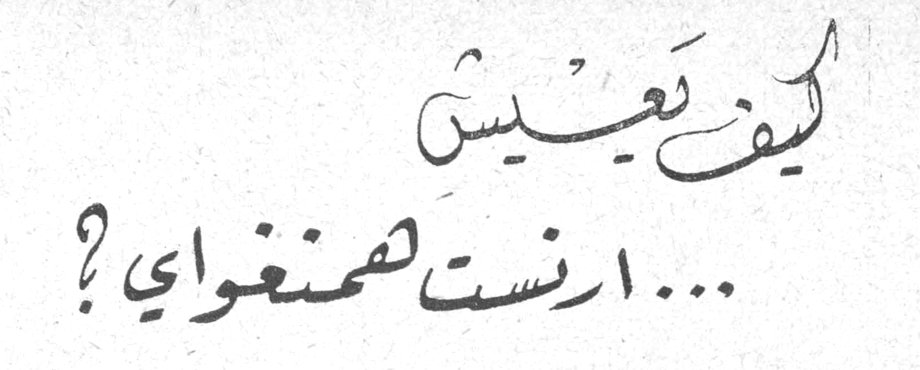 كيف يعيش ... ارنست همنغواي؟