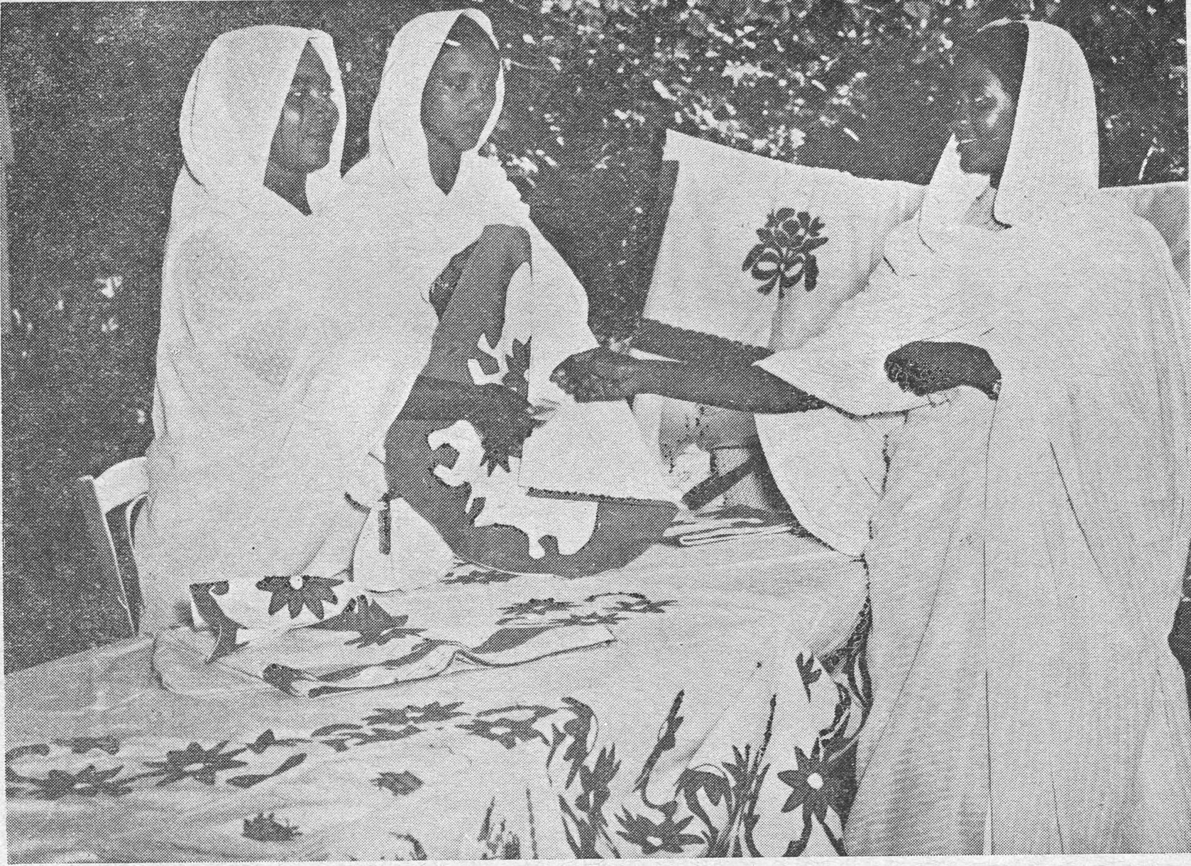 السودانيات في معرض الاشغال اليدوية