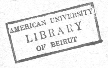 AMERICAN UNIVERSITY LIBRARY OF BEIRUT محتويات العدد