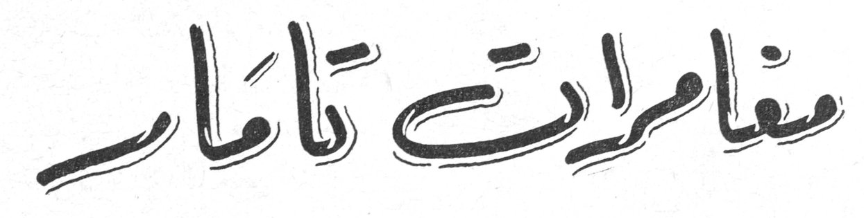 مغامرات تامار