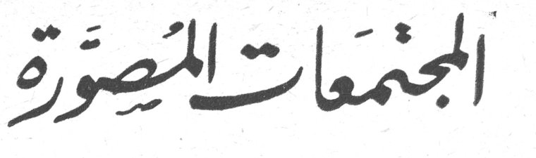 المجتمعات المصوّرة